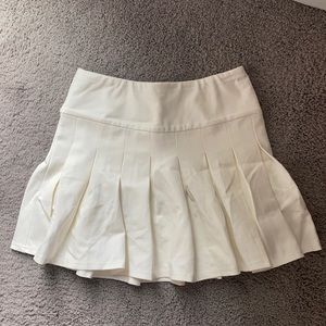 Grey Bandit White Tennis Skirt